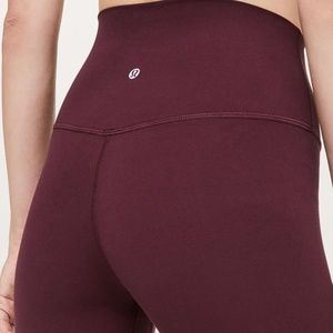 NEW LULULEMON ALIGN PANT 28" SIZE 4- DARK ADOBE